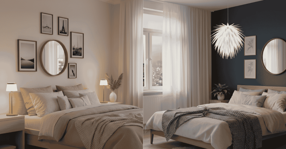 Lampe Schlafzimmer: Welche Beleuchtung ist die beste?